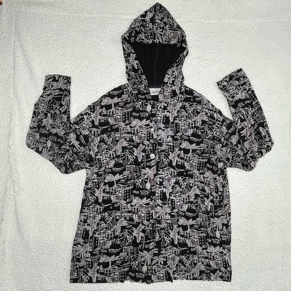 Chico’s Traveler Size 3 Black Women’s Knit Full Zip Hoodie - Picture 1 of 13